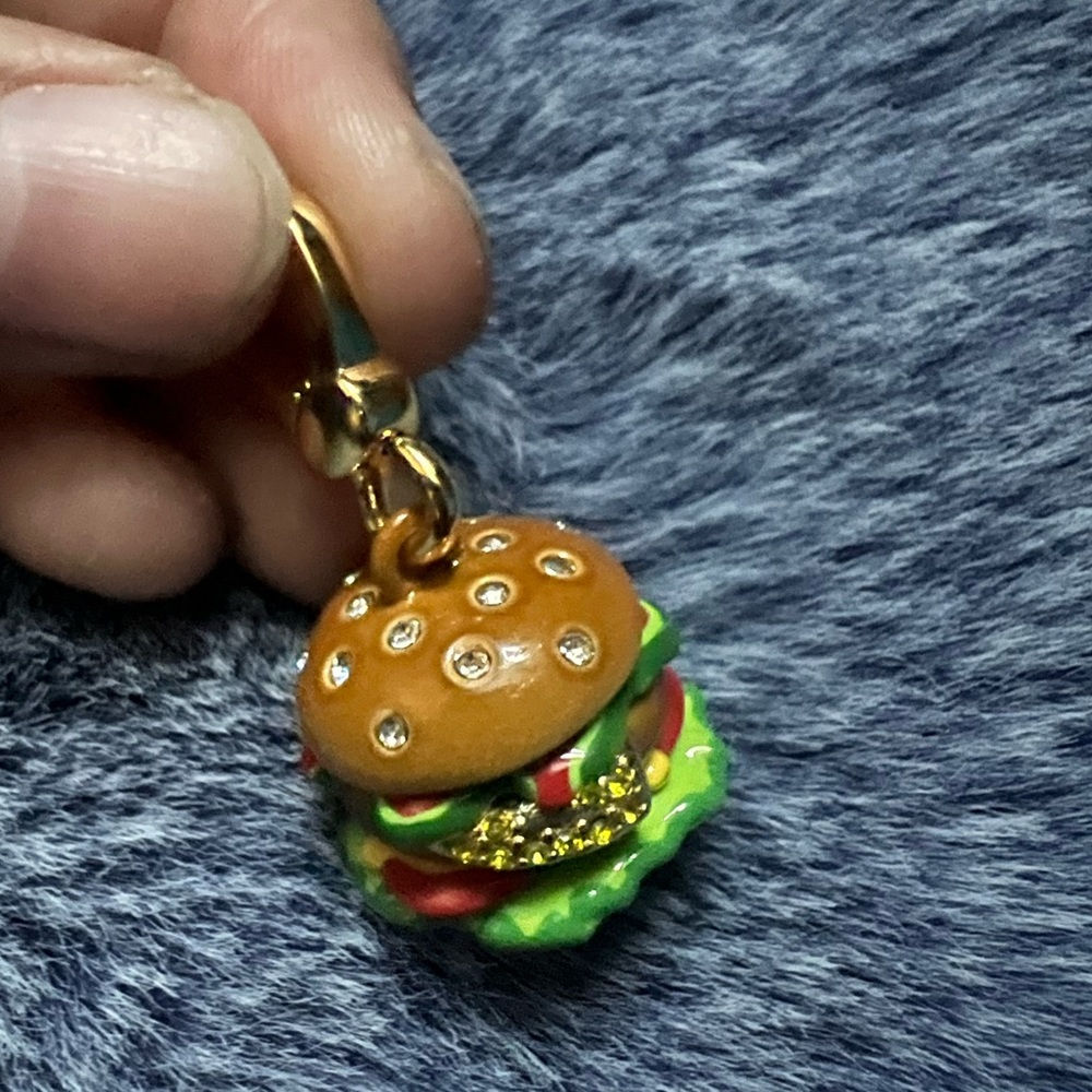 juicy couture burger charm